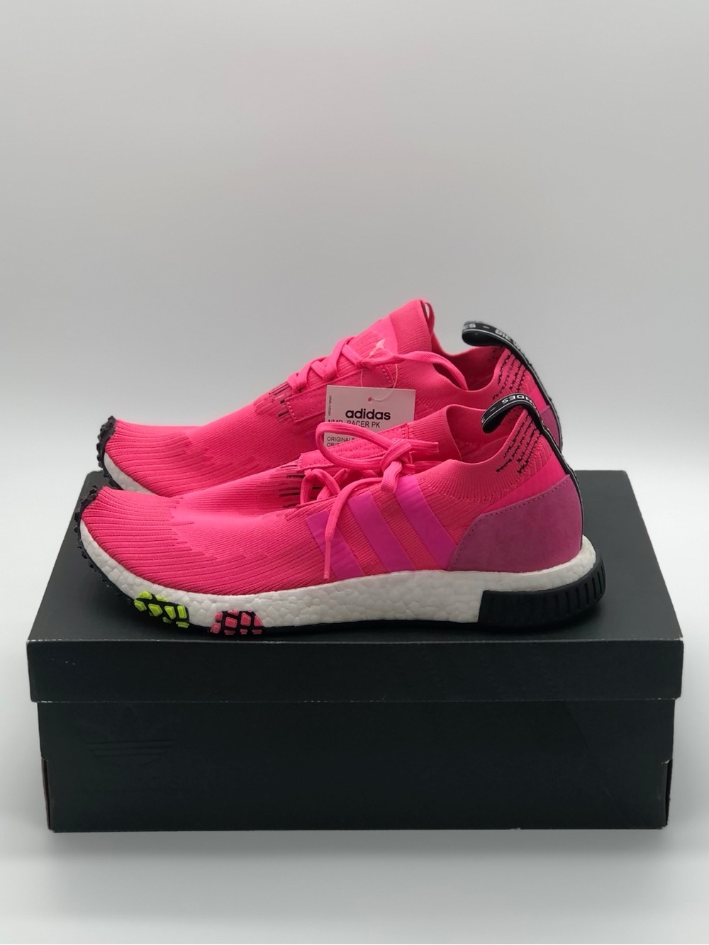adidas NMD Racer PK Shock Pink Black White CQ2442
